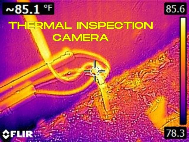 thermography inspection, home thermal imaging camera, thermal inspection camera, Engineer Milton Cubas and Certified Inspection FL utilize thermal inspection cameras to optimize asset performance and ensure safety.