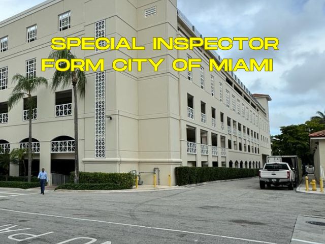 Special Inspectors in Miami
